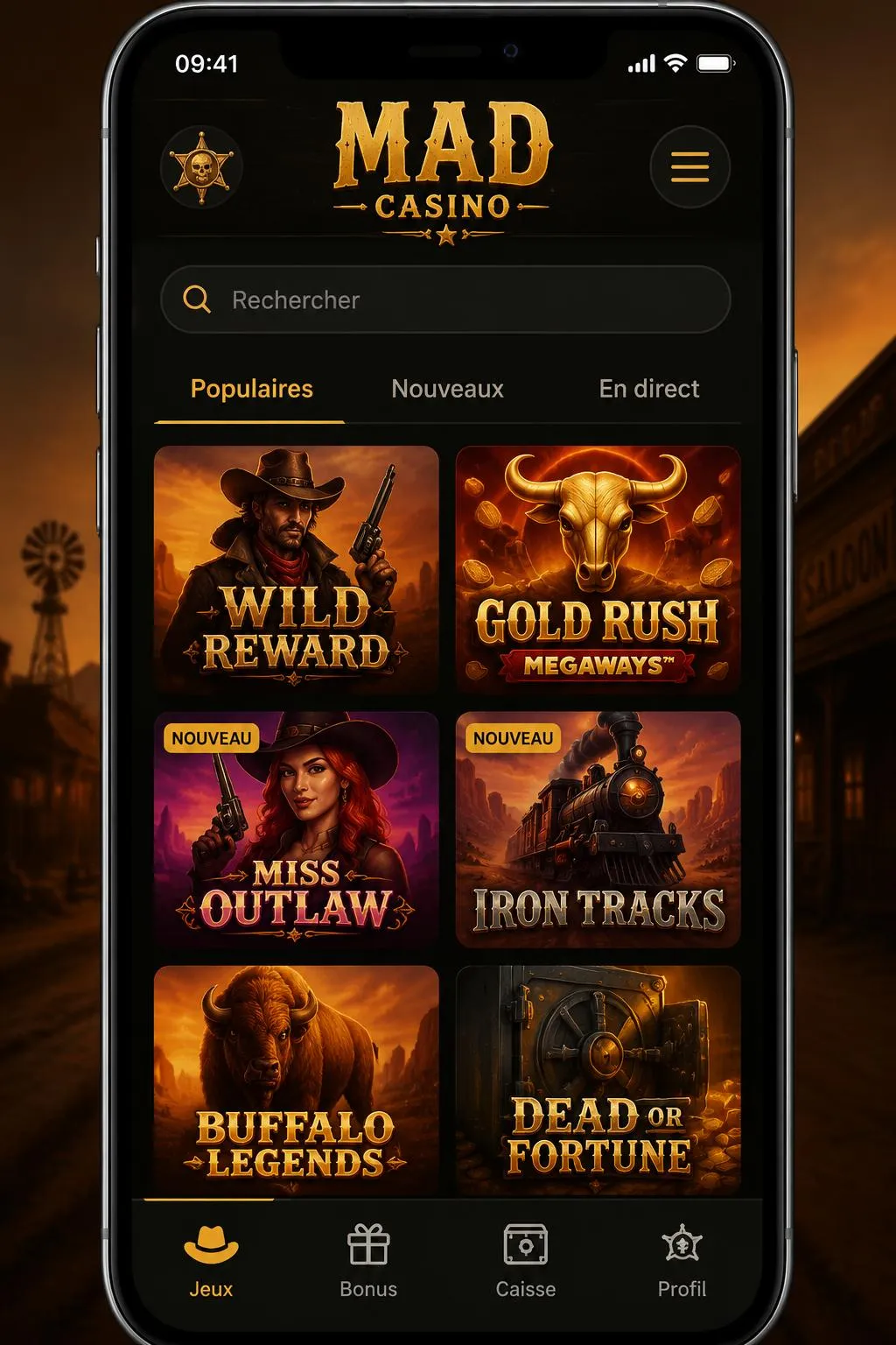 Version mobile et navigation sur smartphone – Mad Casino Avis