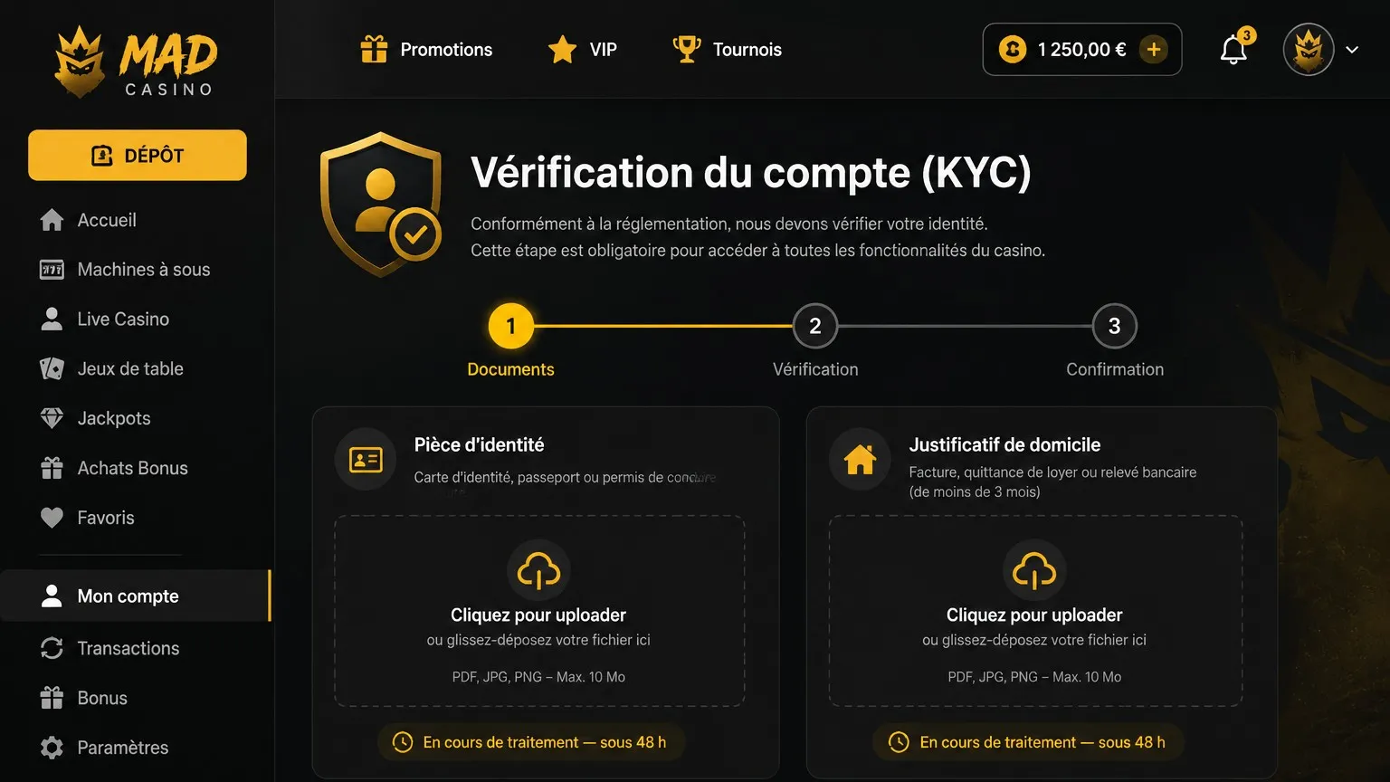 Sécurité, licence Anjouan et protection des joueurs – Mad Casino Avis